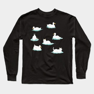 Ducks and Cats Long Sleeve T-Shirt